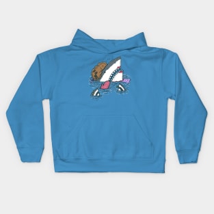 The Mom Shark Kids Hoodie